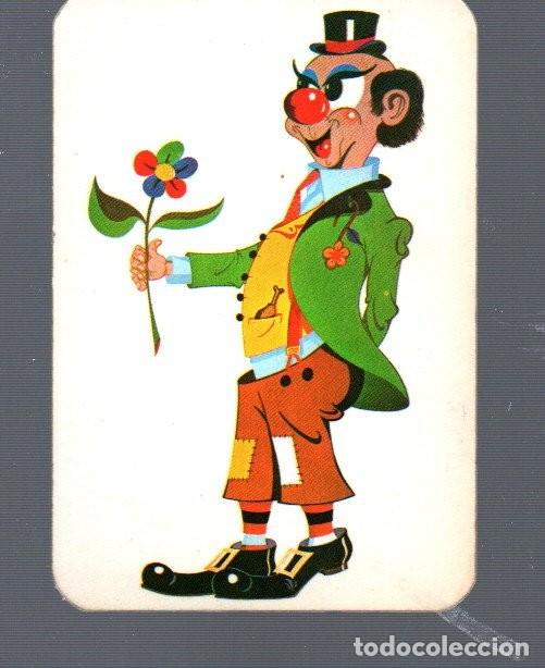 Coleccionismo calendarios: CALENDARIO DE BOLSILLO. DIBUJO PAYASO CON FLORES DEL A&Ntilde;O 1971 DE PUBLICIDAD LUIS IB&Aacute;&Ntilde;EZ TARRASA