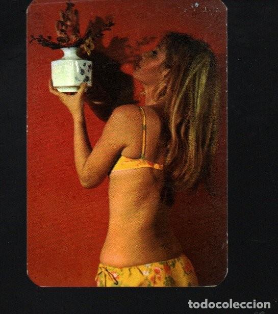 Coleccionismo calendarios: CALENDARIO DE BELLAS SE&Ntilde;ORITA DEL A&Ntilde;O 1976 77 PUBLICIDAD FLUITEOL TARRASSA