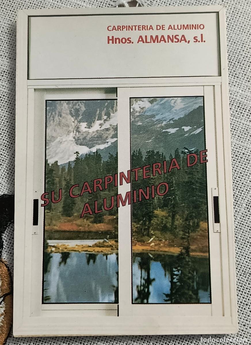 Coleccionismo calendarios: CALENDARIO BOLSILLO | CARPINTER&Iacute;A DE ALUMINIO HNOS ALMANSA - A&Ntilde;O 1993