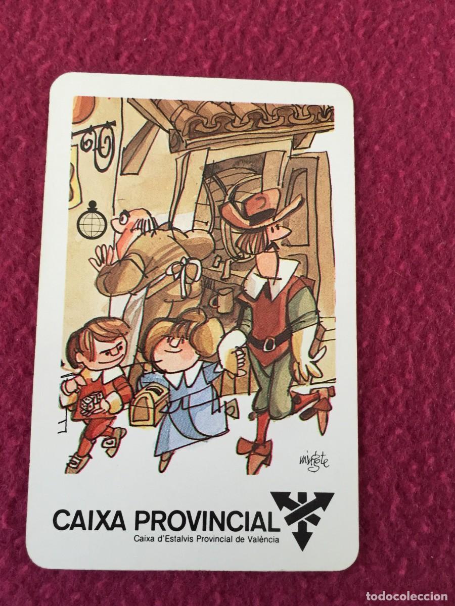 Coleccionismo calendarios: CALENDARIO FOURNIER CAIXA PROVINCIAL DE VALENCIA , MINGOTE , 1987