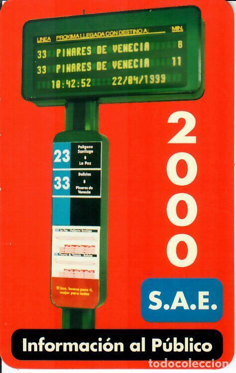 Coleccionismo calendarios: CALENDARIO DE PUBLICIDAD - A&Ntilde;O 2000 - TUZSA