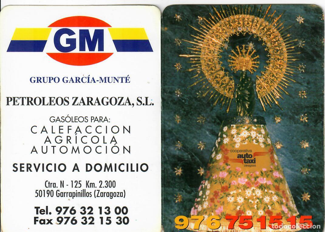 Coleccionismo calendarios: CALENDARIO DE PUBLICIDAD - A&Ntilde;O 2000 - COOPERATIVA AUTO TAXI ZARAGOZA