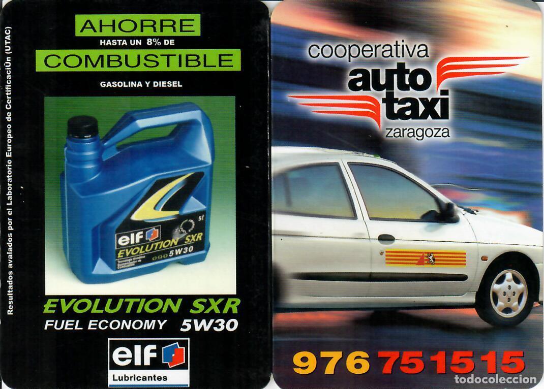 Coleccionismo calendarios: CALENDARIO DE PUBLICIDAD - A&Ntilde;O 2000 - COOPERATIVA AUTO TAXI ZARAGOZA