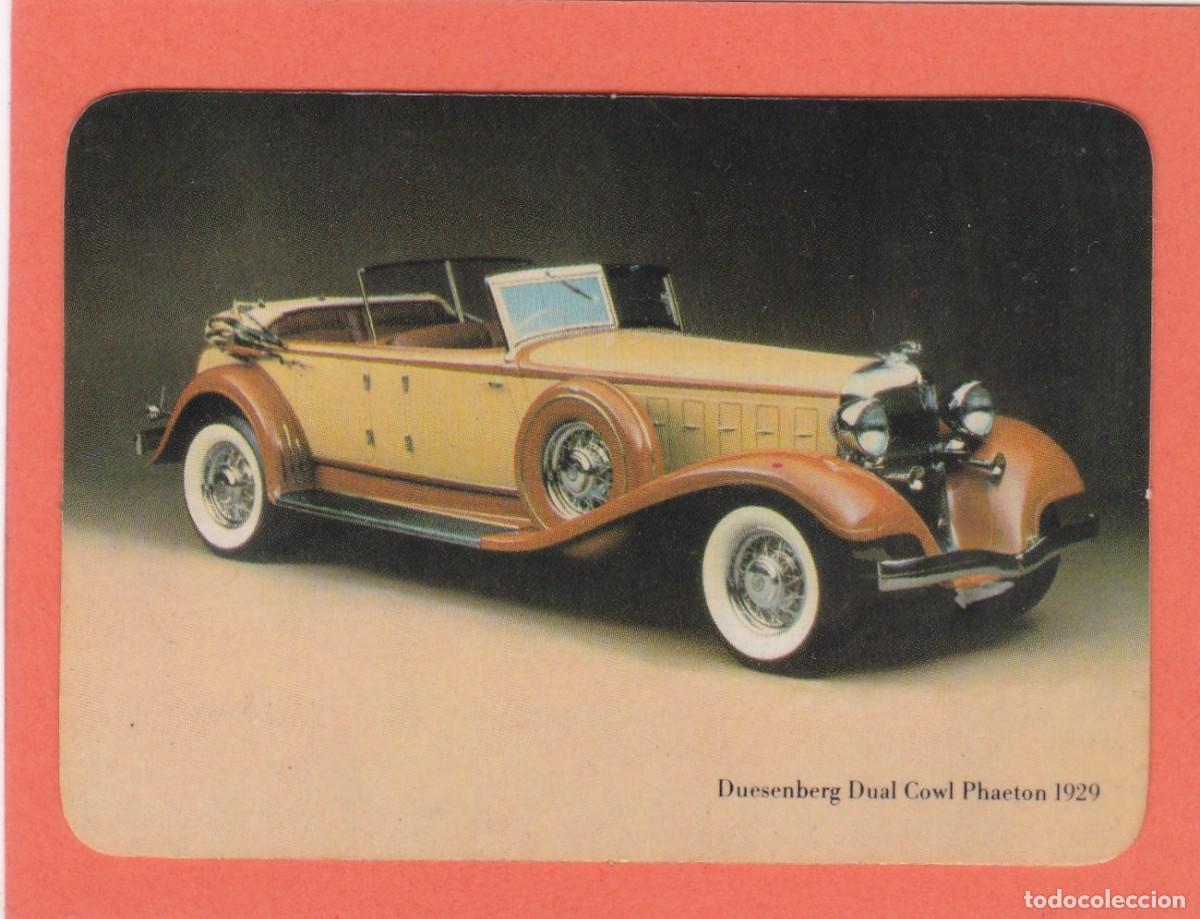 Coleccionismo calendarios: CALENDARIO PORTUGAL 1986 - COCHE ANTIGUO - DUESENBERG DUAL COWL PHAETON 1929