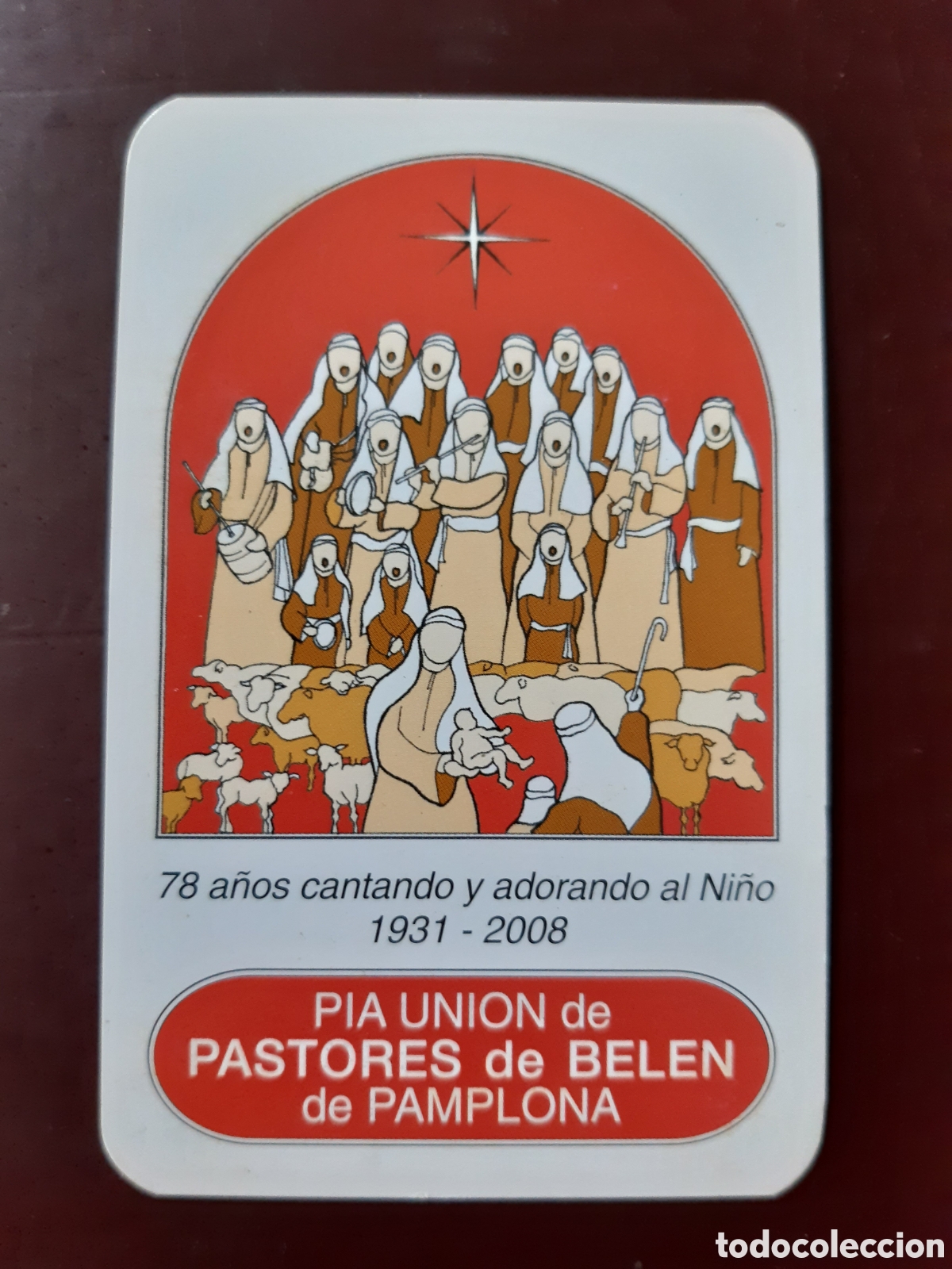 Coleccionismo calendarios: Calendario Pastores de Bel&eacute;n 2008