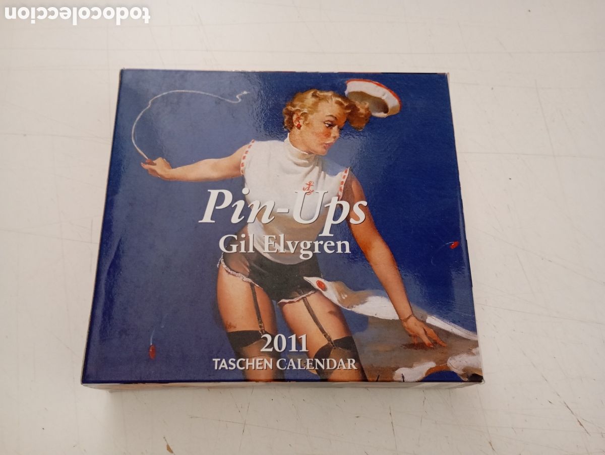 Coleccionismo calendarios: PIN-UPS GIL ELVGREN- 2011 TASCHEN CALENDAR