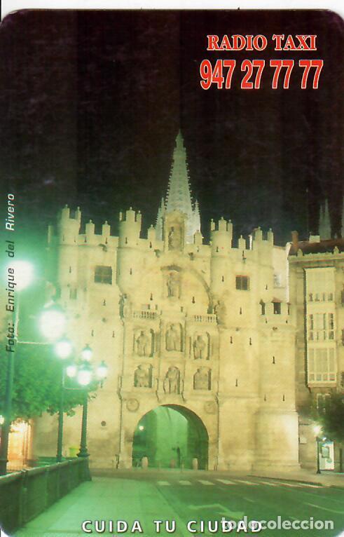 Coleccionismo calendarios: CALENDARIO DE PUBLICIDAD - A&Ntilde;O 2000 - RADIO TAXI BURGOS