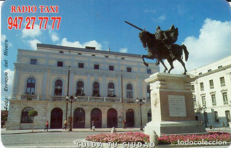 Coleccionismo calendarios: CALENDARIO DE PUBLICIDAD - A&Ntilde;O 2000 - RADIO TAXI BURGOS