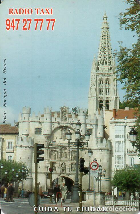 Coleccionismo calendarios: CALENDARIO DE PUBLICIDAD - A&Ntilde;O 2000 - RADIO TAXI BURGOS