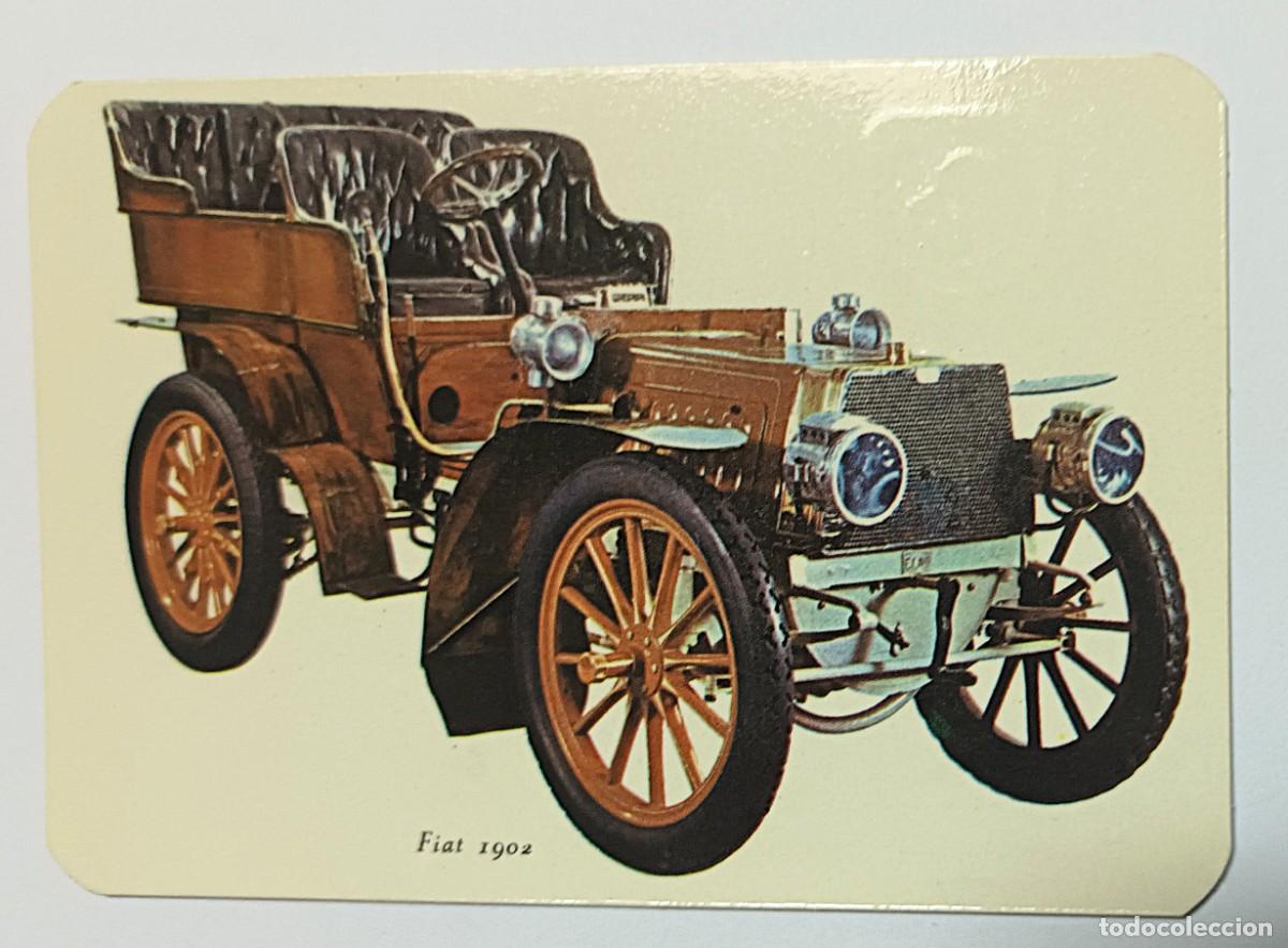 Coleccionismo calendarios: CALENDARIO DE BOLSILLO COCHES ANTIGUOS: FIAT 1902