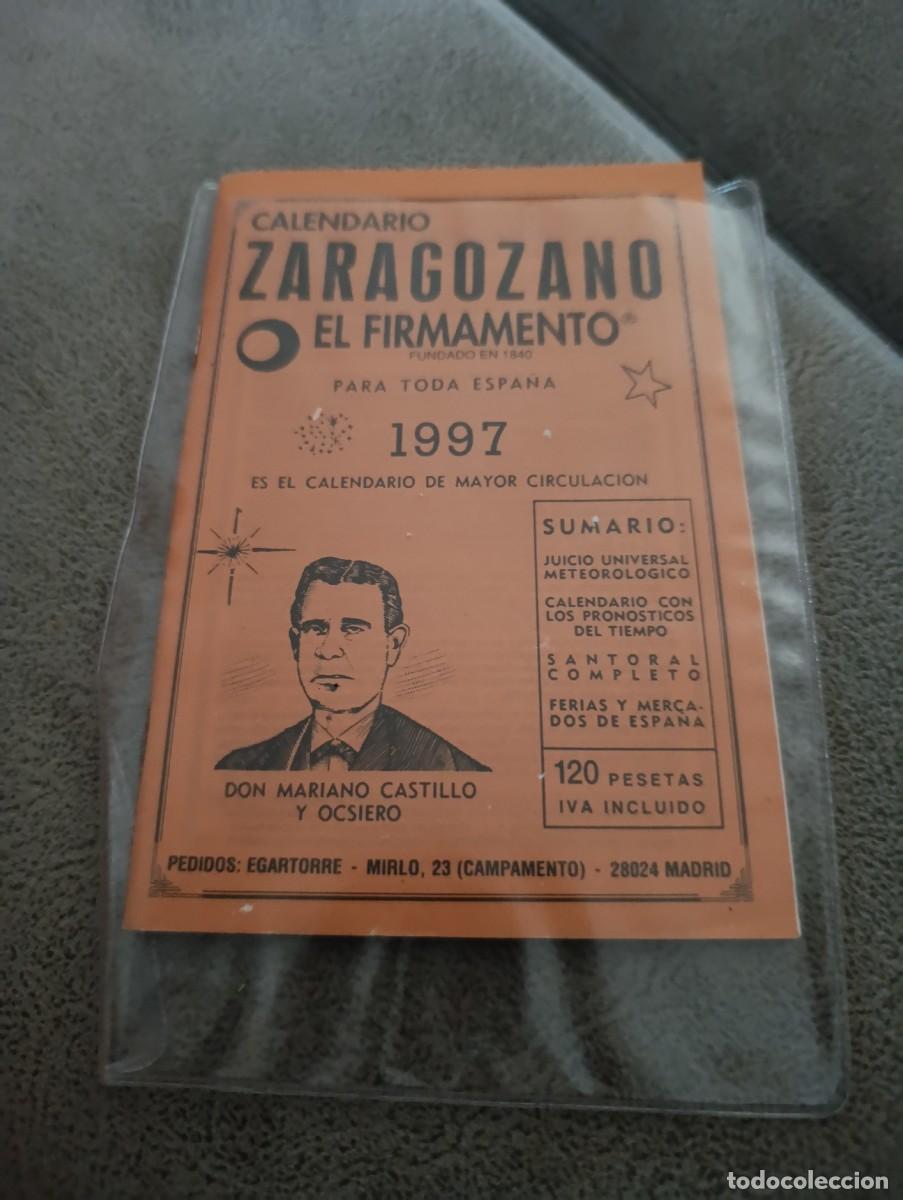 Coleccionismo calendarios: CALENDARIO ZARAGOZA NO EL FIRMAMENTO 1997