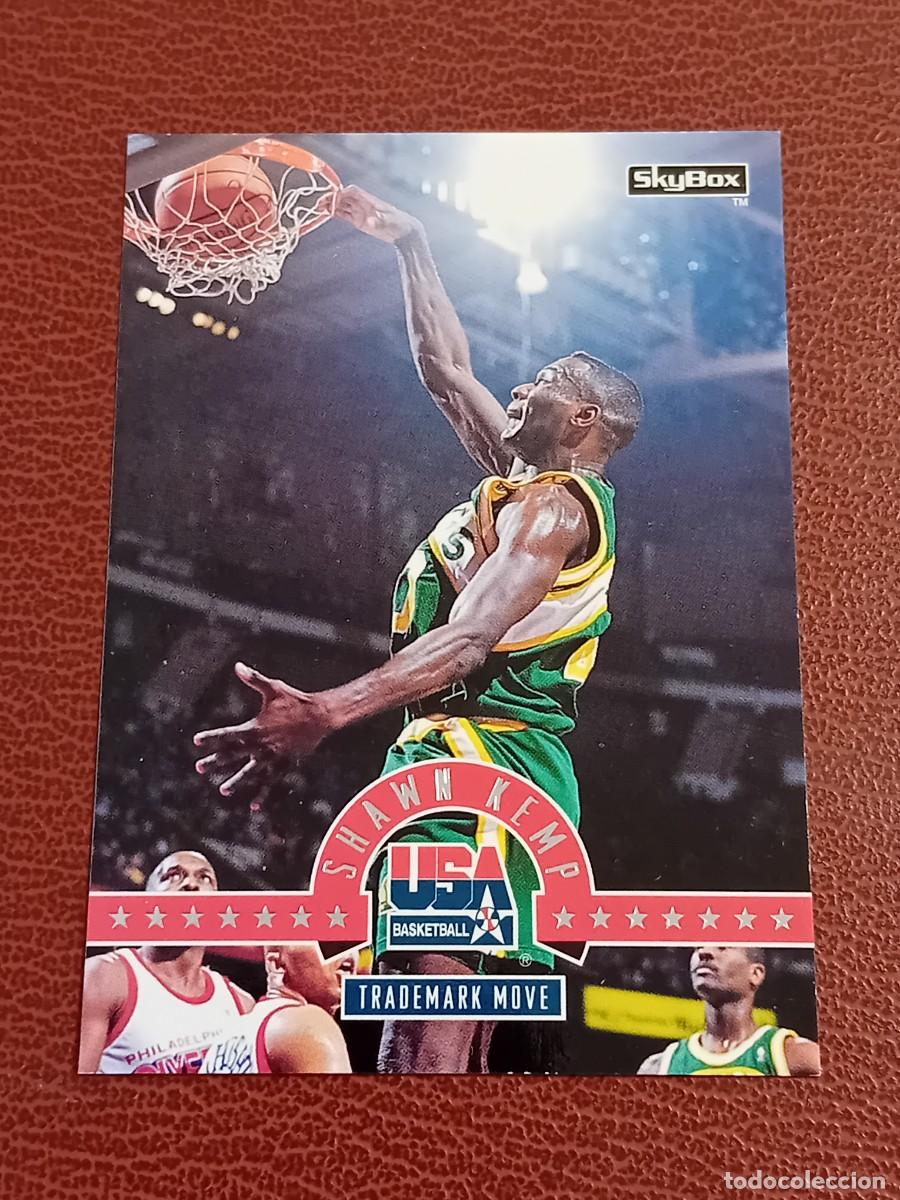 Coleccionismo calendarios: Card 17 Shawn Kemp Skybox 1994 USA basketball