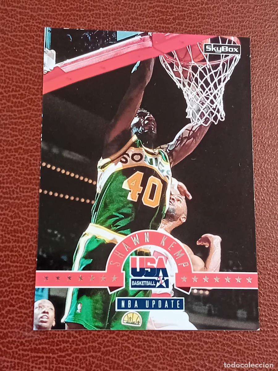 Coleccionismo calendarios: Card 16 Shawn Kemp Skybox 1994 USA basketball
