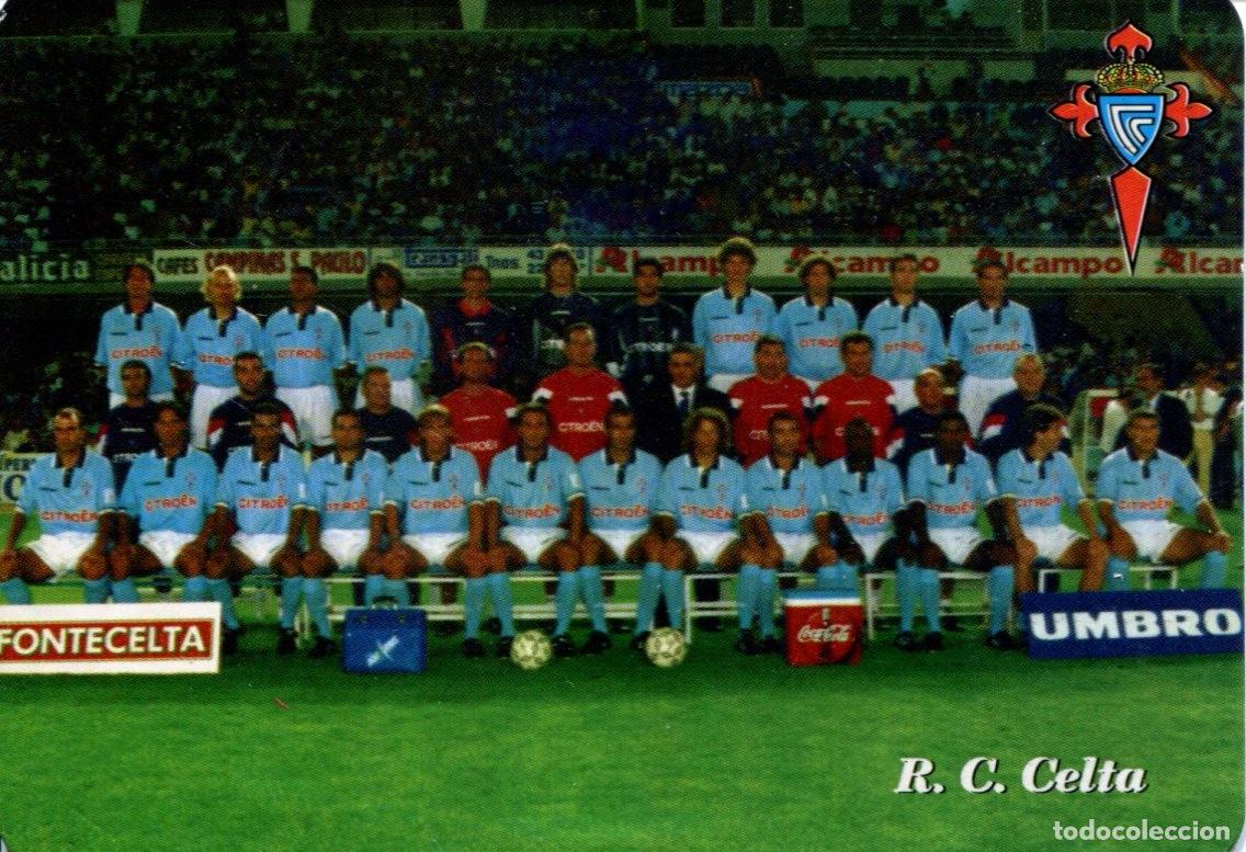 Coleccionismo calendarios: CALENDARIO DE SERIE F&Uacute;TBOL - A&Ntilde;O 1999 - REF. 704 - CELTA