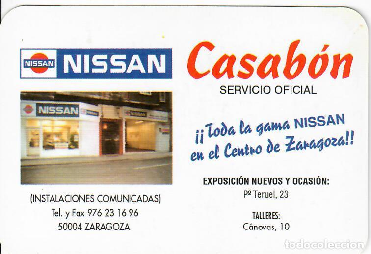 Coleccionismo calendarios: CALENDARIO DE PUBLICIDAD - A&Ntilde;O 2000 - NISSAN ZARAGOZA