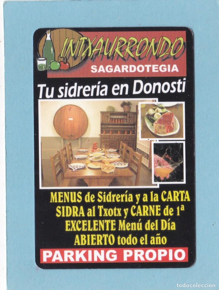 Coleccionismo calendarios: CALENDARIO 2008 - INTXAURRONDO SAGARDOTEGIA (DONOSTI) - SIDRERIA