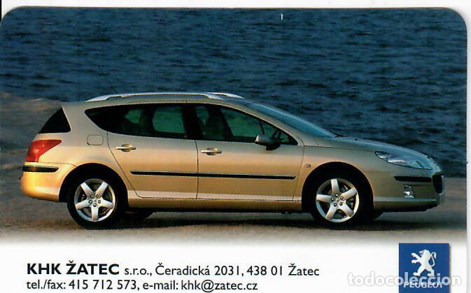 Coleccionismo calendarios: CALENDARIO DE BOLSILLO DE REP. CHECA - A&Ntilde;O 2005 - PEUGEOT
