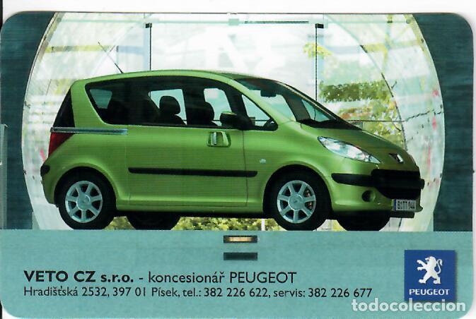 Coleccionismo calendarios: CALENDARIO DE BOLSILLO DE REP. CHECA - A&Ntilde;O 2005 - PEUGEOT