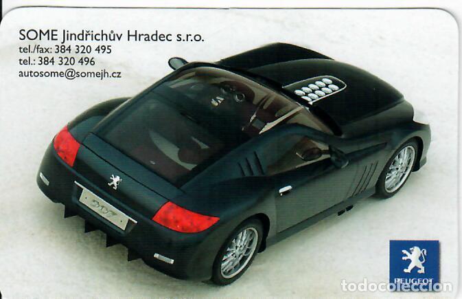 Coleccionismo calendarios: CALENDARIO DE BOLSILLO DE REP. CHECA - A&Ntilde;O 2005 - PEUGEOT
