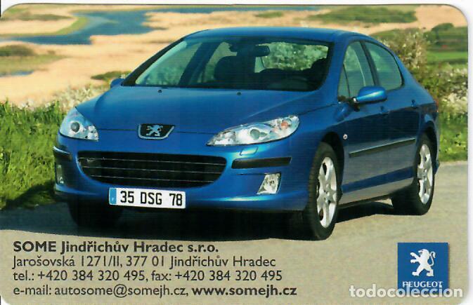 Coleccionismo calendarios: CALENDARIO DE BOLSILLO DE REP. CHECA - A&Ntilde;O 2007 - PEUGEOT
