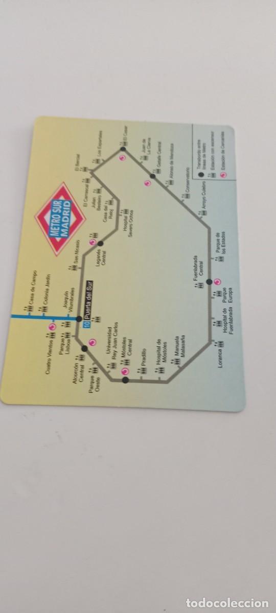 Coleccionismo calendarios: CALENDARIO METRO DE MADRID EL DE FOTO C-FPP