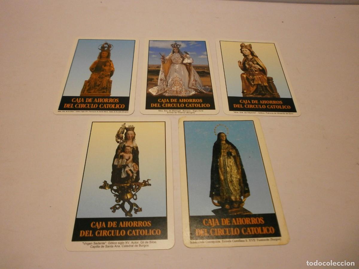 Collectables Calendars: lote de calendarios fournier caja de ahorros del circulo catolico