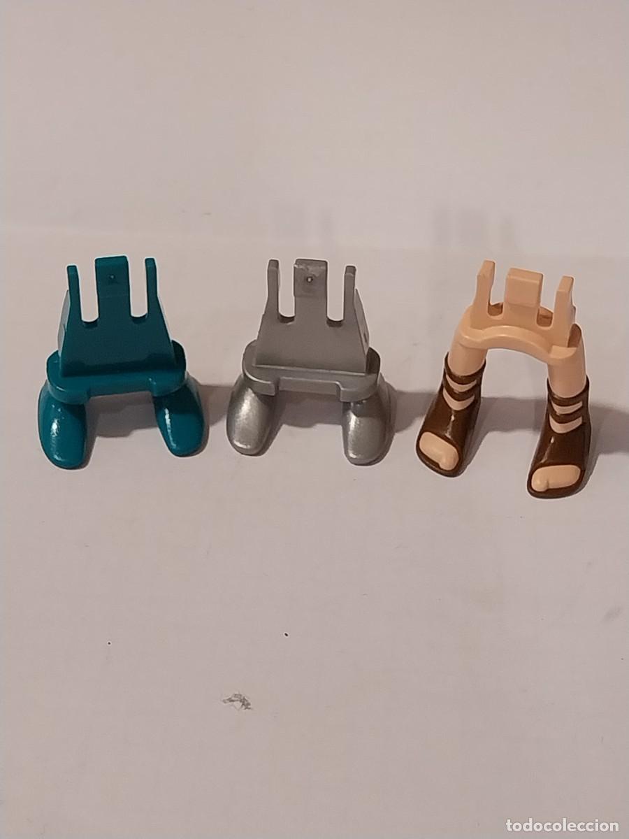 Coleccionismo calendarios: Playmobil lote de pies