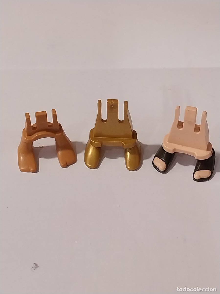 Coleccionismo calendarios: Playmobil lote de pies