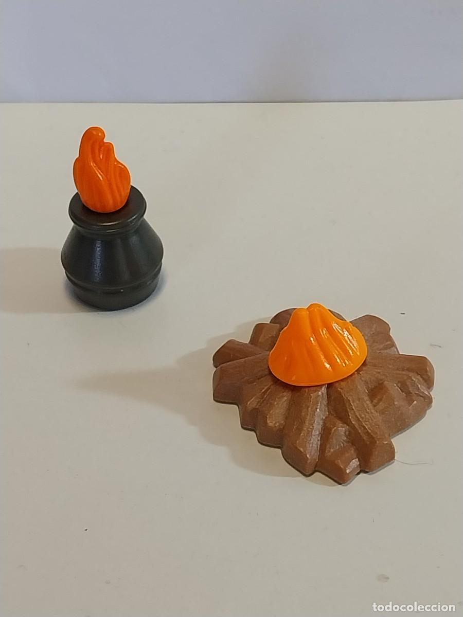 Sammeln von Kalendern: Playmobil pareja de antorchas