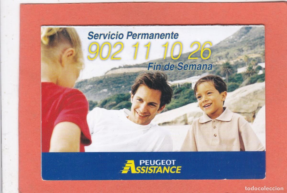 Coleccionismo calendarios: CALENDARIO DOBLE 2004 - PEUGEOT ASSISTANCE. ZARAGOZA