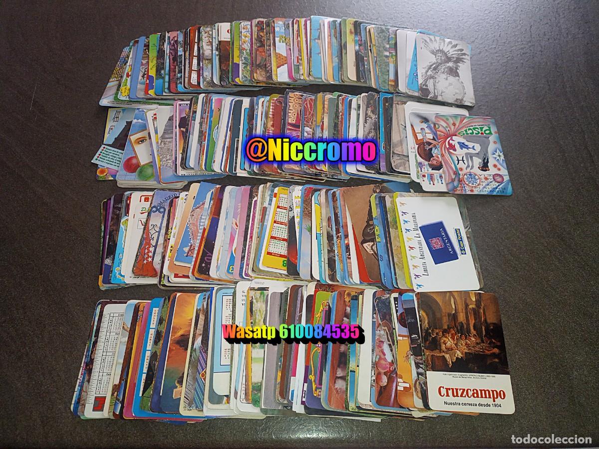 Coleccionismo calendarios: 475 calendarios de bolsillo diferentes de espa&ntilde;a a&ntilde;os 80s 90s