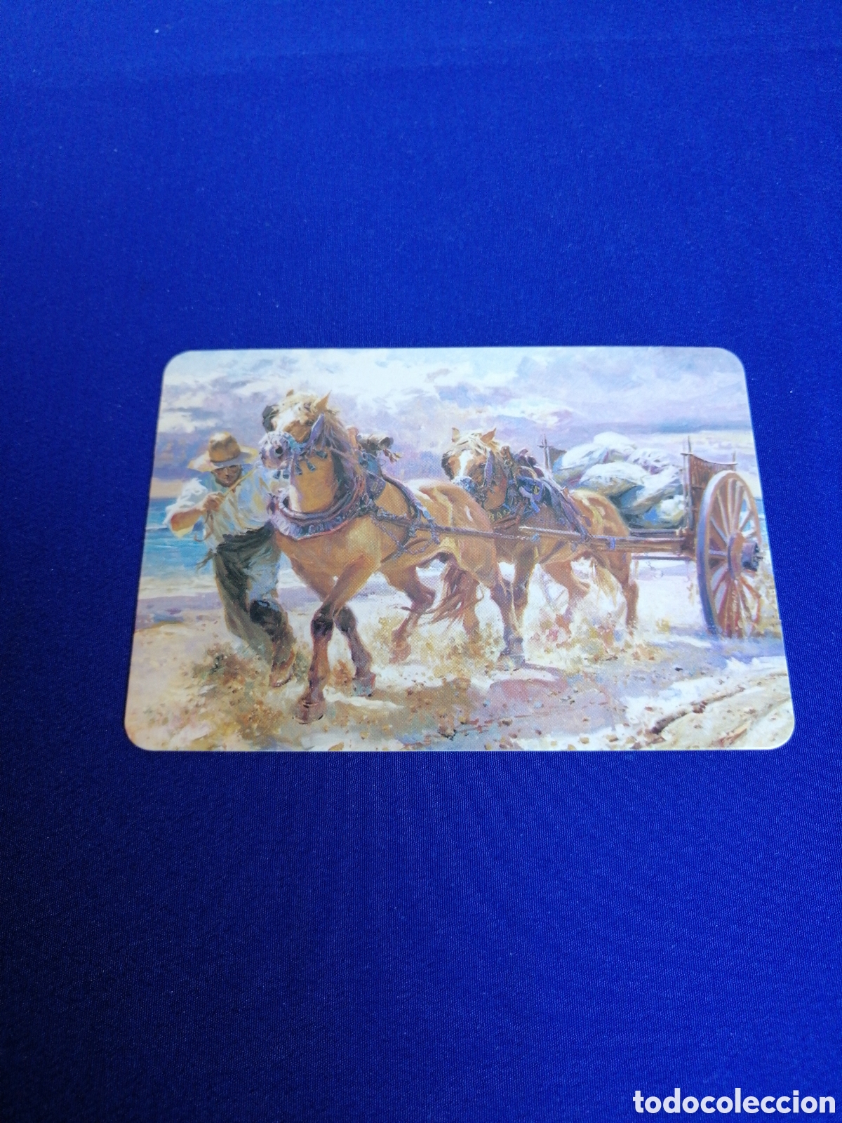 Coleccionismo calendarios: PINTURA FILATELIA BLASCO CALENDARIO A&Ntilde;O 2001
