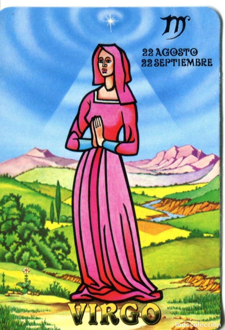 Colecionismo Calend&aacute;rios: CALENDARIO HOROSCOPO ZODIACO VIRGO A&Ntilde;O 1994 SERIE MC