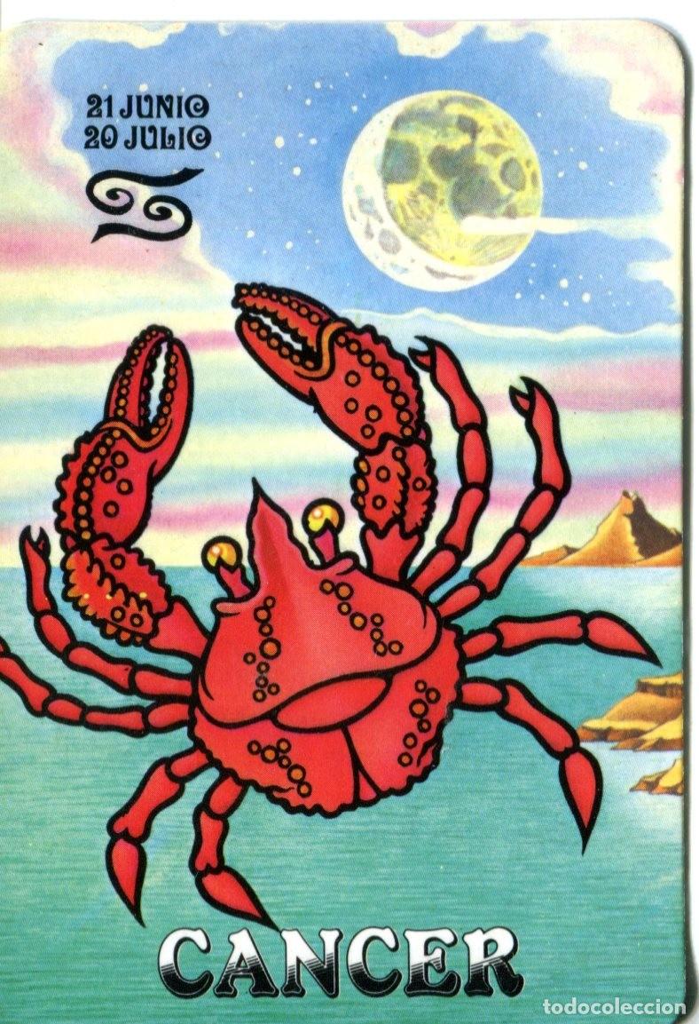 Coleccionismo calendarios: CALENDARIO HOROSCOPO ZODIACO CANCER A&Ntilde;O 1994 SERIE MC