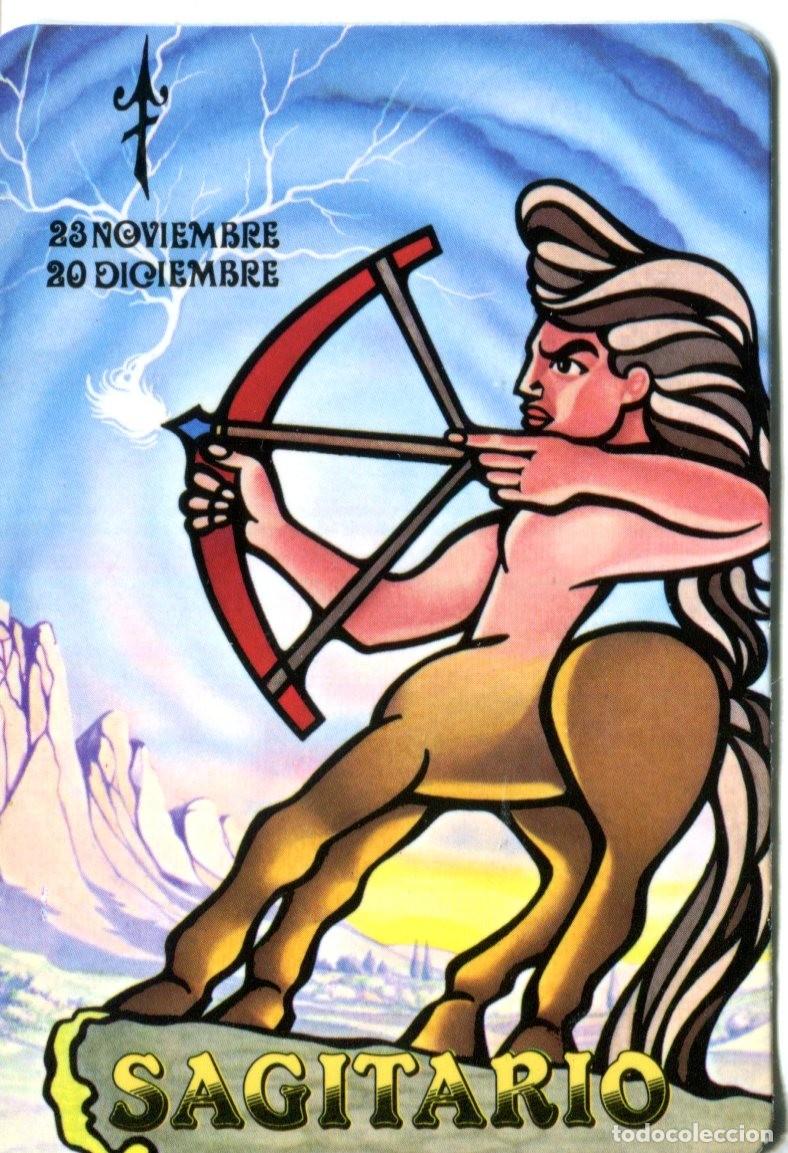 Coleccionismo calendarios: CALENDARIO HOROSCOPO ZODIACO SAGITARIO A&Ntilde;O 1994 SERIE MC