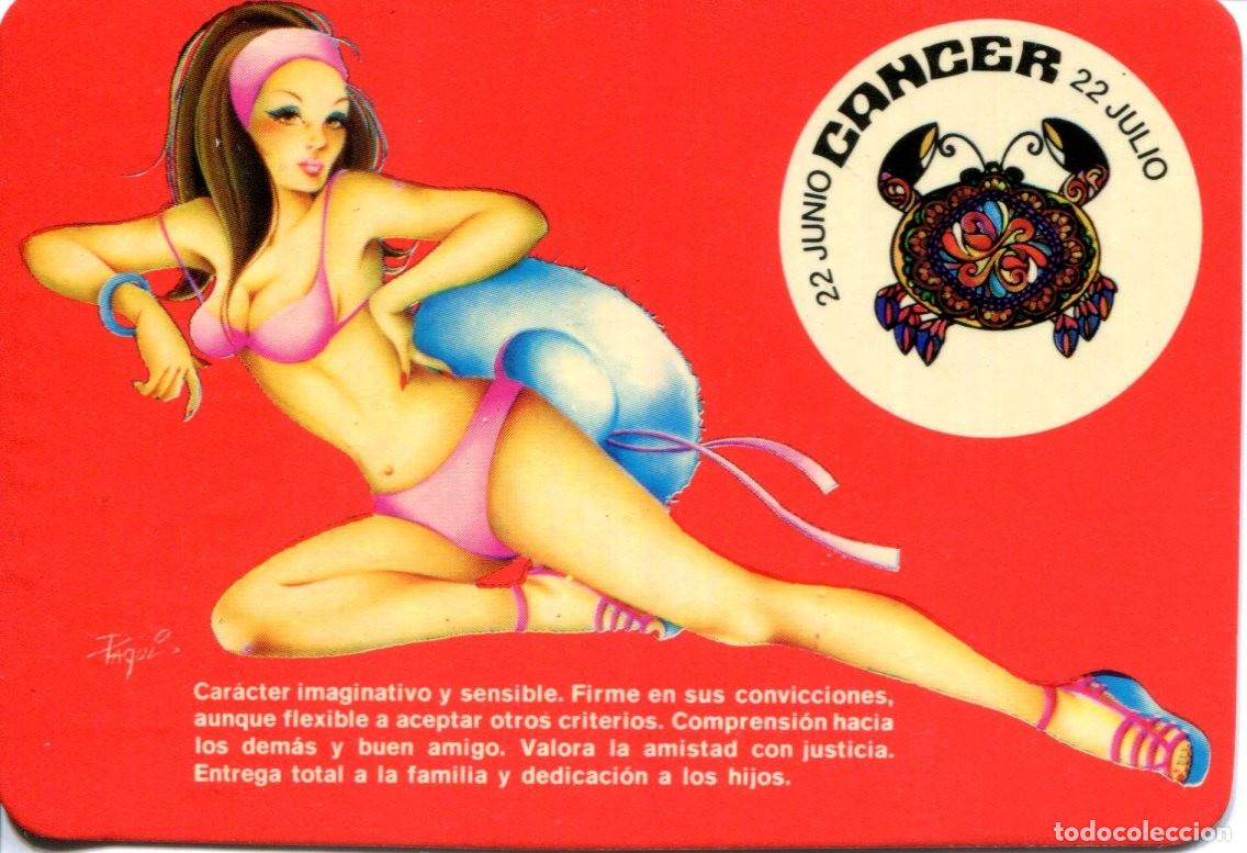 Coleccionismo calendarios: CALENDARIO HOROSCOPO ZODIACO CANCER A&Ntilde;O 1976