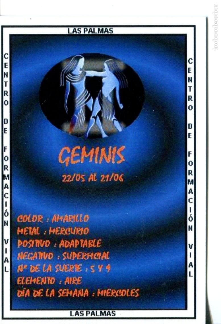 Coleccionismo calendarios: CALENDARIO DE BOLSILLO A&Ntilde;O 2008 HOR&Oacute;SCOPO GEMINIS - PUBLICIDAD LAS PALMAS