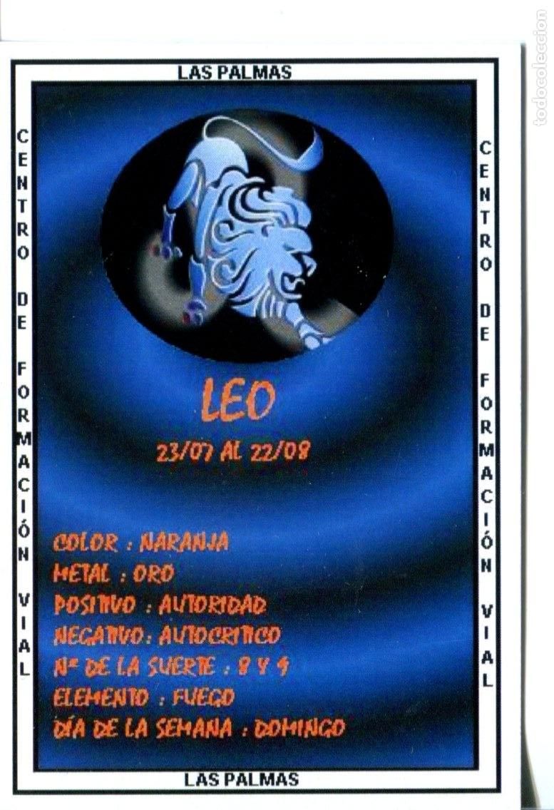 Coleccionismo calendarios: CALENDARIO DE BOLSILLO A&Ntilde;O 2008 HOR&Oacute;SCOPO LEO - PUBLICIDAD LAS PALMAS