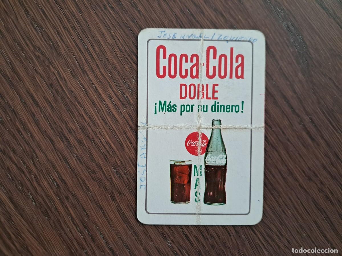 Colecionismo Calend&aacute;rios: calendario fournier, coca cola, a&ntilde;o 1964, defectuoso