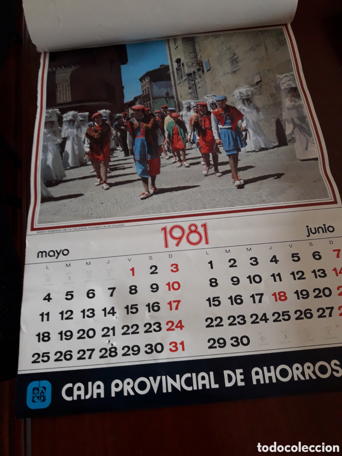 Coleccionismo calendarios: Calendario pared 1981 - Foto 3