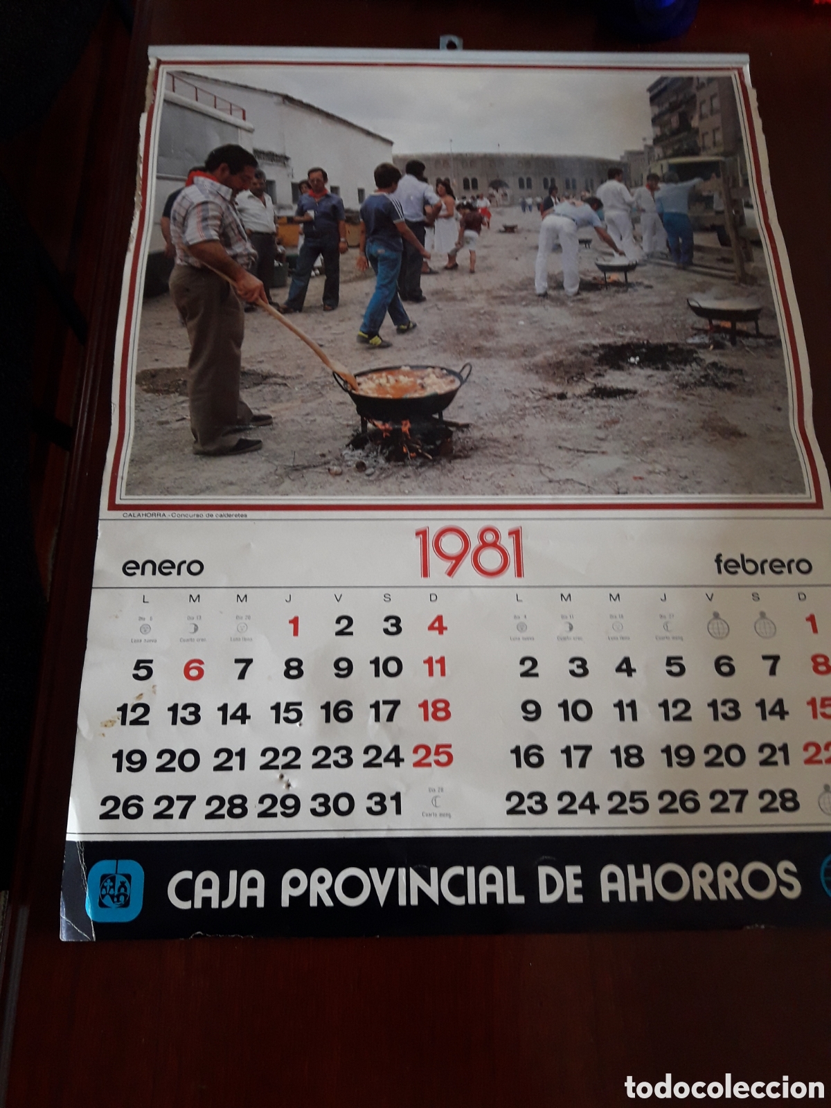 Coleccionismo calendarios: Calendario pared 1981 - Foto 5