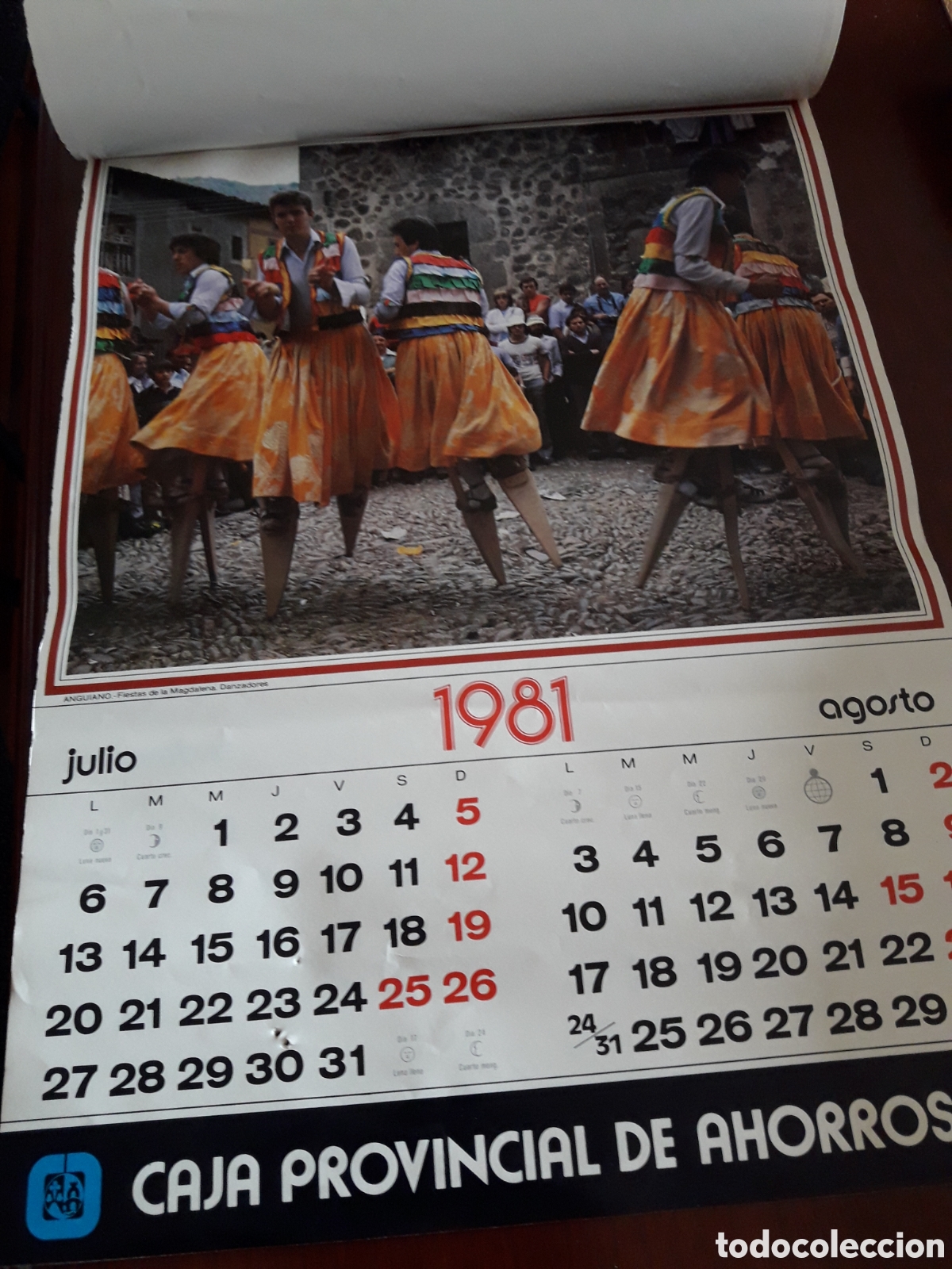 Coleccionismo calendarios: Calendario pared 1981 - Foto 1
