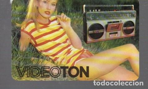 Coleccionismo calendarios: CALENDARIOS DE BOLSILLO BELLA SE&Ntilde;ORITA DEL A&Ntilde;O 1983 PUBLICIDAD DE V&Iacute;DEO TON