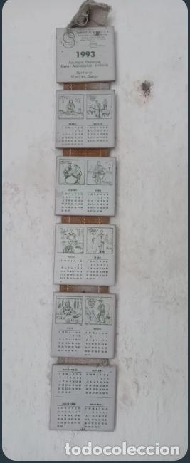 Coleccionismo calendarios: 2 Calendarios 1993 Menorca Antiguos