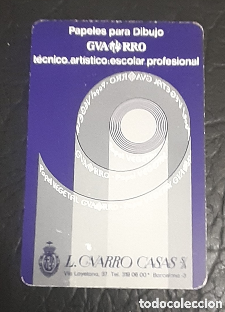 Coleccionismo calendarios: Calendario fournier Guarro Casas 1975