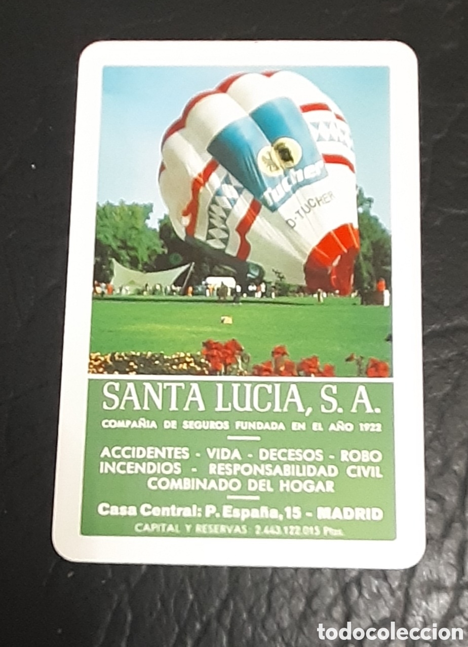 Coleccionismo calendarios: Calendario fournier Santa Luc&iacute;a 1981
