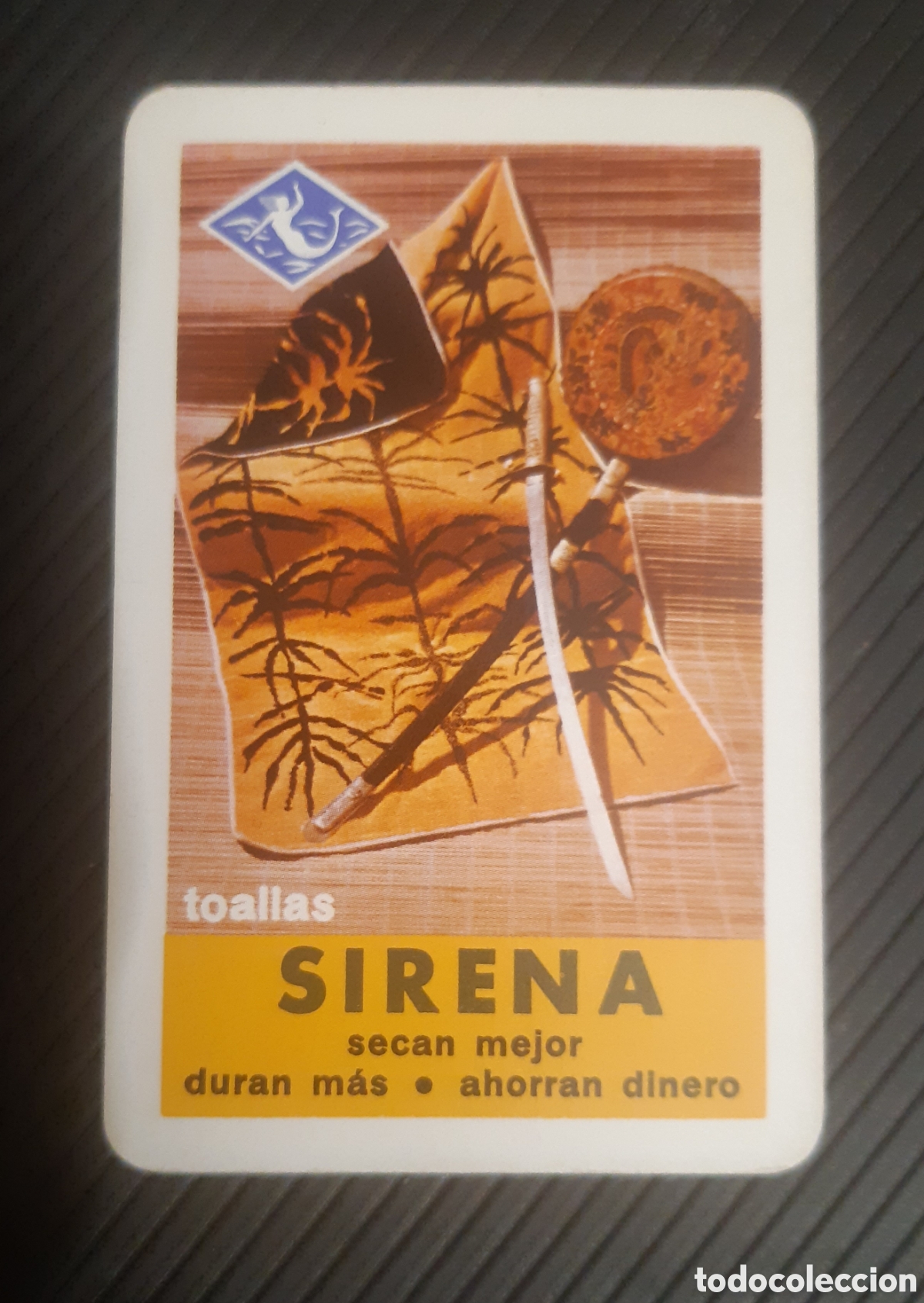Coleccionismo calendarios: Calendario fournier Toallas Sirena 1964