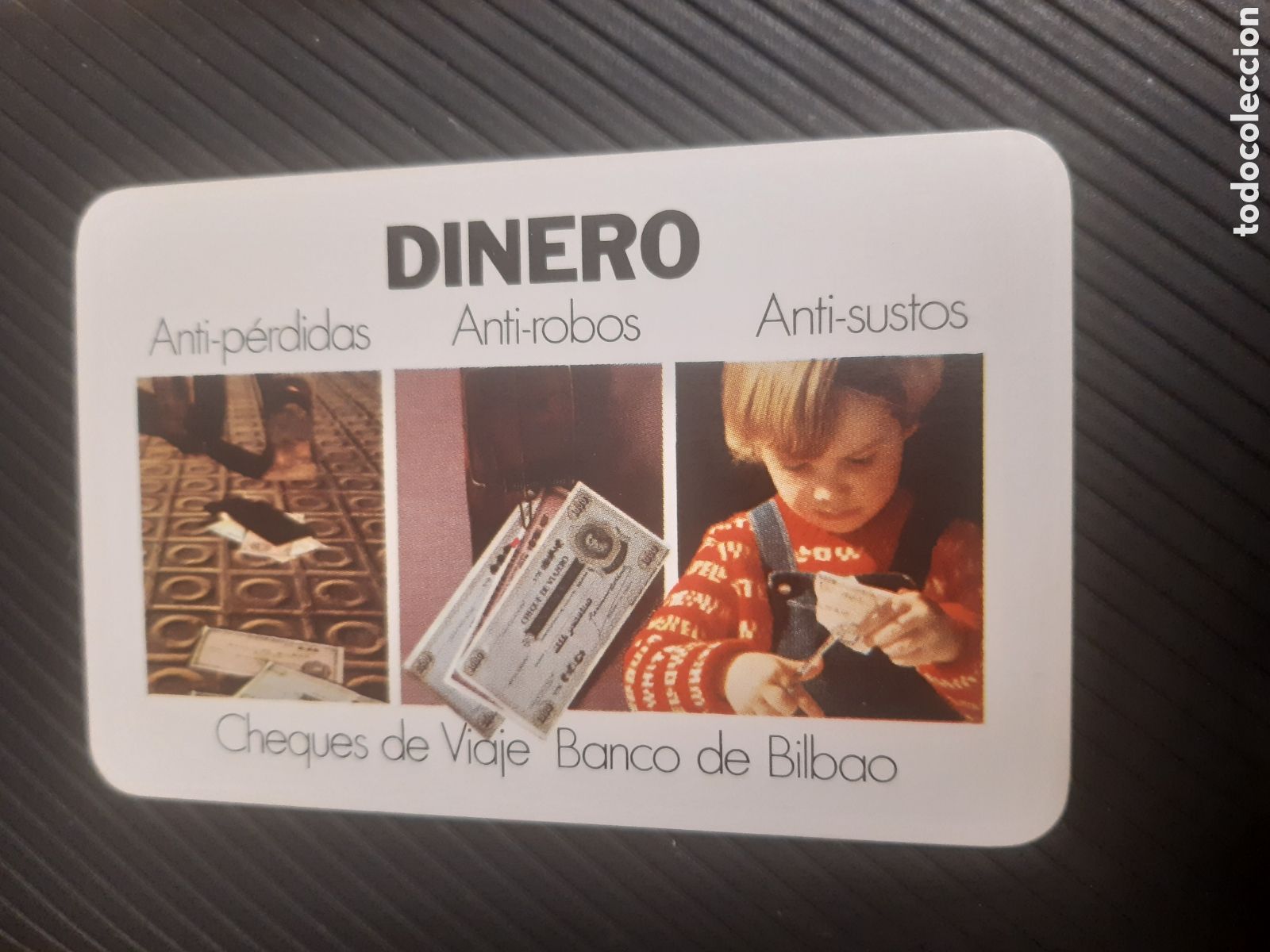 Coleccionismo calendarios: Calendario fournier Banco Bilbao 1975