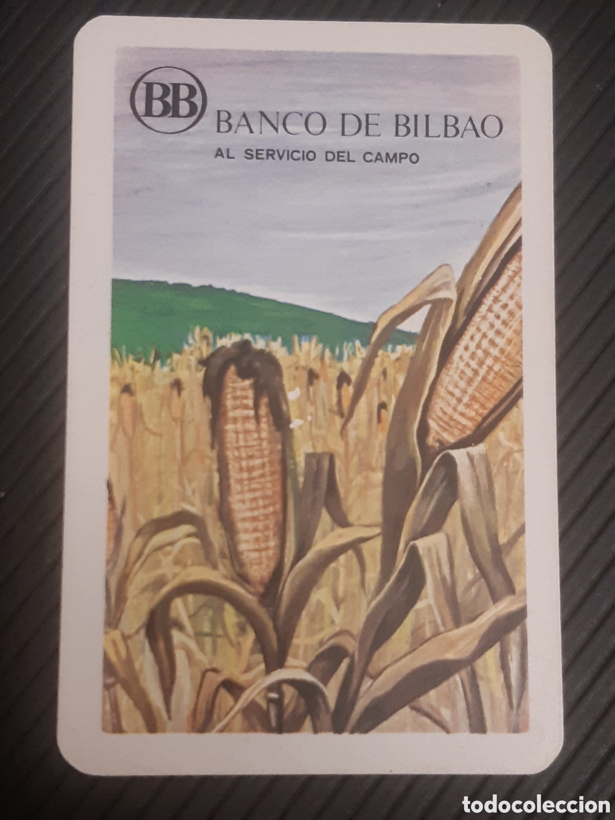 Coleccionismo calendarios: Calendario fournier Banco Bilbao 1971