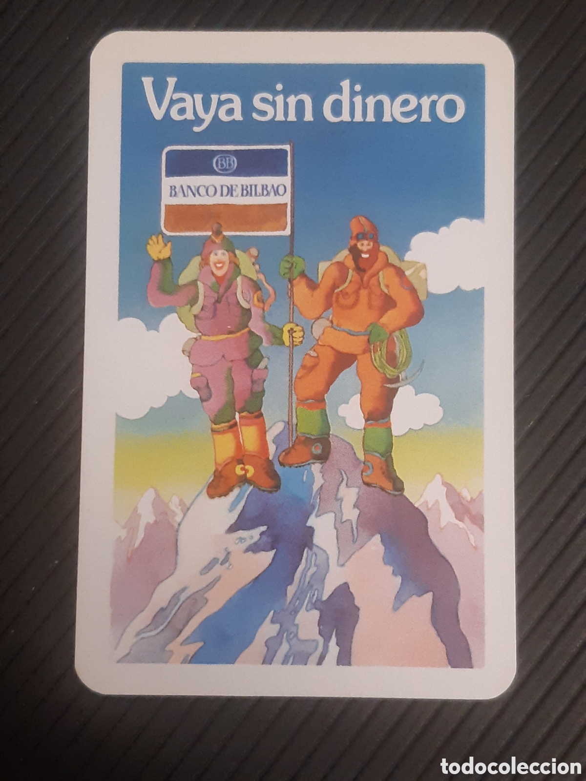 Coleccionismo calendarios: Calendario fournier Banco Bilbao 1977